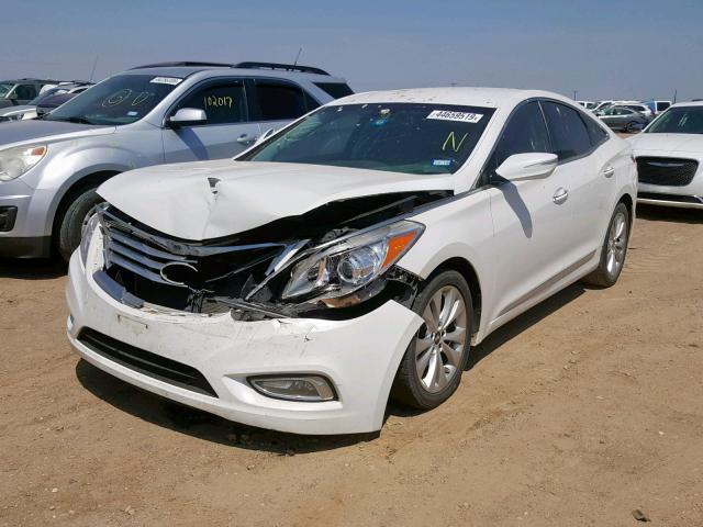 KMHFG4JG9EA344495 - 2014 HYUNDAI AZERA WHITE photo 2