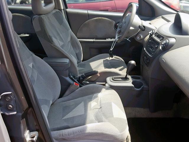 1G8AL52F63Z140834 - 2003 SATURN ION LEVEL GRAY photo 5