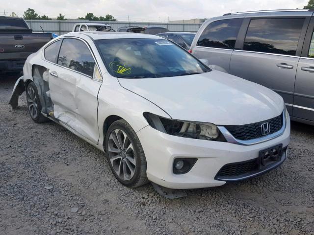 1HGCT2B88DA009100 - 2013 HONDA ACCORD EXL WHITE photo 1