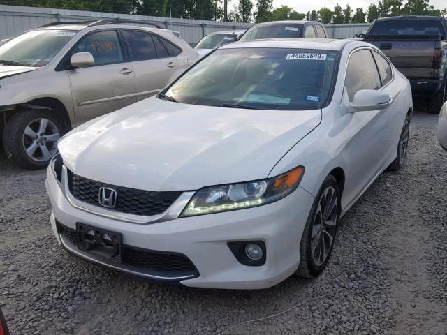 1HGCT2B88DA009100 - 2013 HONDA ACCORD EXL WHITE photo 2