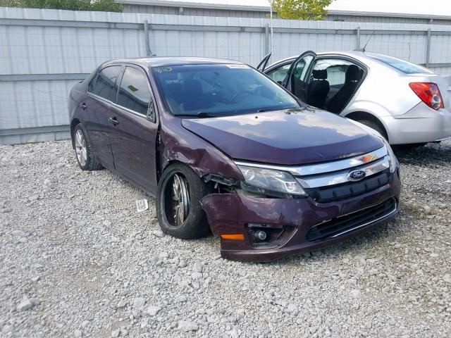 3FAHP0JG6CR320704 - 2012 FORD FUSION SEL PURPLE photo 1