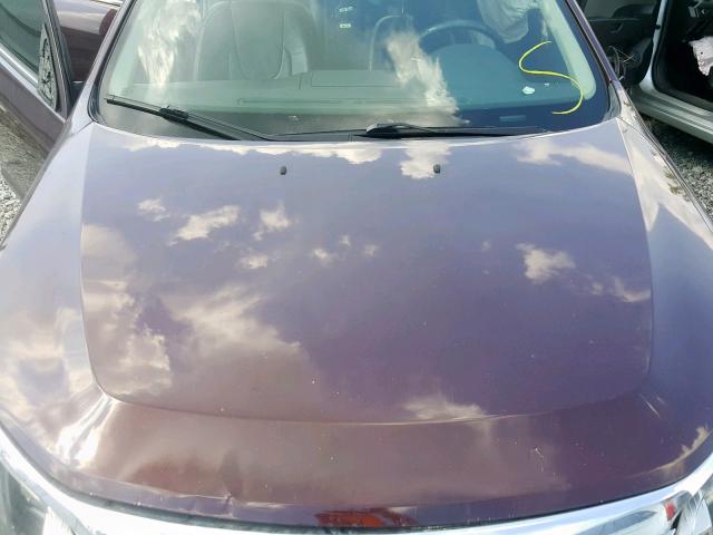 3FAHP0JG6CR320704 - 2012 FORD FUSION SEL PURPLE photo 7