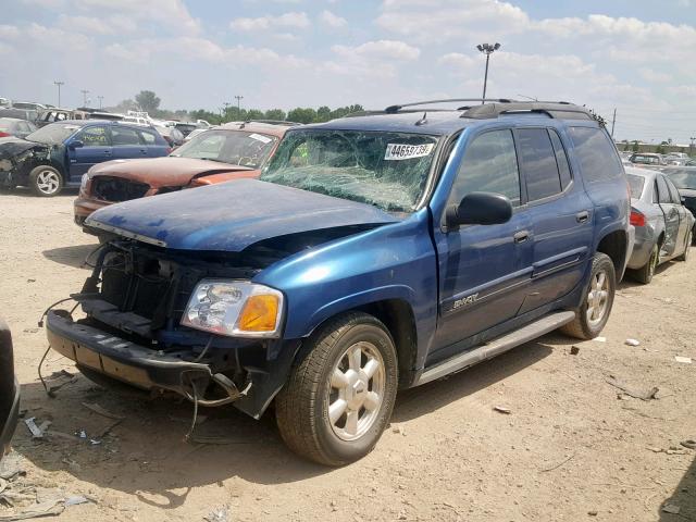 1GKET16S256139275 - 2005 GMC ENVOY XL BLUE photo 2