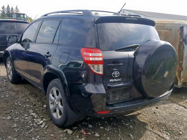 2T3DF4DV0BW169043 - 2011 TOYOTA RAV4 LIMIT BLACK photo 3