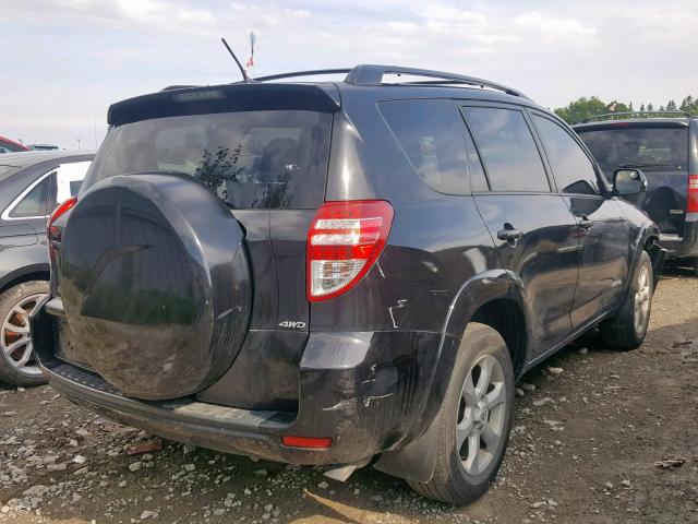 2T3DF4DV0BW169043 - 2011 TOYOTA RAV4 LIMIT BLACK photo 4