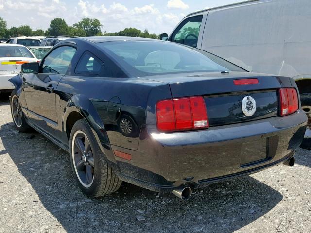 1ZVHT82H885190606 - 2008 FORD MUSTANG GT BLACK photo 3