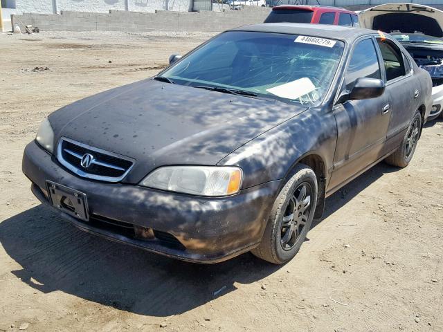 19UUA56621A010775 - 2001 ACURA 3.2TL BLACK photo 2