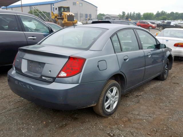 1G8AJ55F97Z181093 - 2007 SATURN ION LEVEL GRAY photo 4