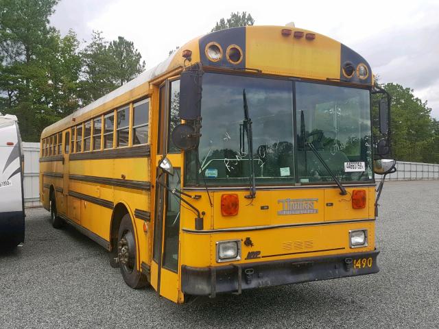 1T7HR3B23W1160386 - 1998 THOMAS SCHOOL BUS YELLOW photo 1