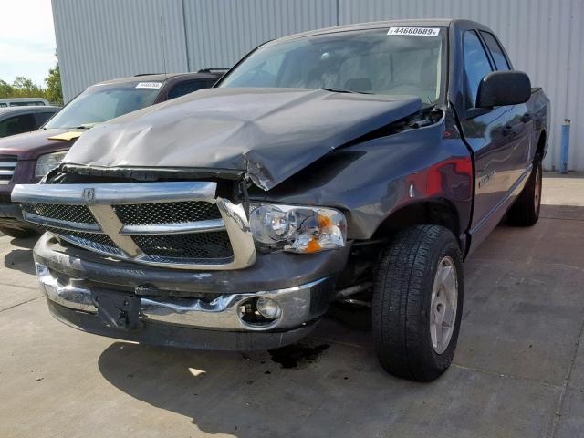 1D7HA18NX4S694301 - 2004 DODGE RAM 1500 S GRAY photo 2