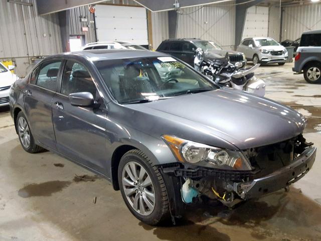 1HGCP2F83CA120943 - 2012 HONDA ACCORD EXL GRAY photo 1