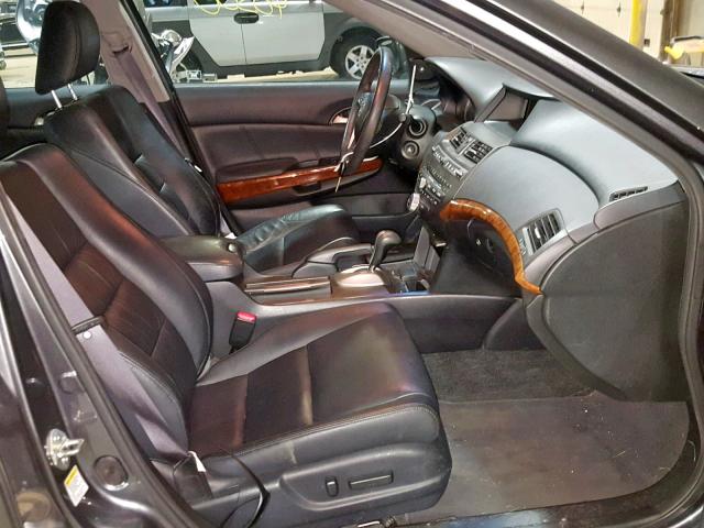 1HGCP2F83CA120943 - 2012 HONDA ACCORD EXL GRAY photo 5