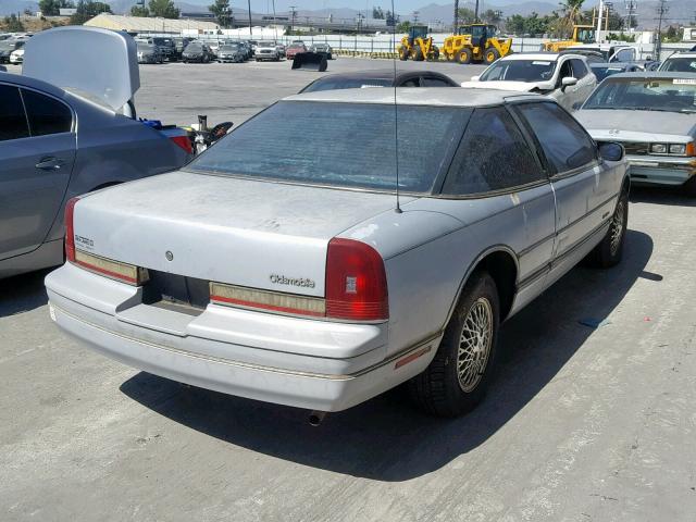 1G3WH14TXMD364079 - 1991 OLDSMOBILE CUTLASS SU SILVER photo 4