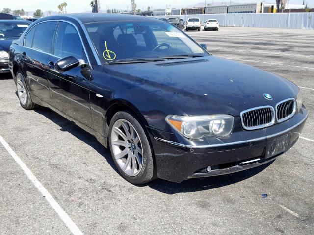 WBAGN63584DS52584 - 2004 BMW 745 BLACK photo 1