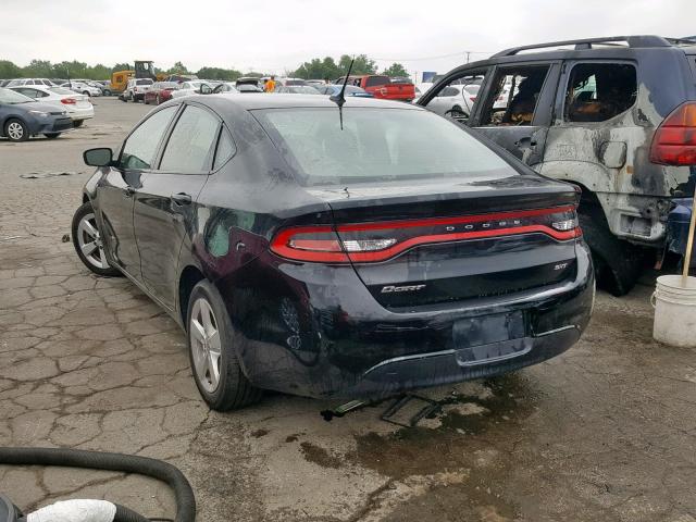 1C3CDFBB8GD717630 - 2016 DODGE DART SXT BLACK photo 3