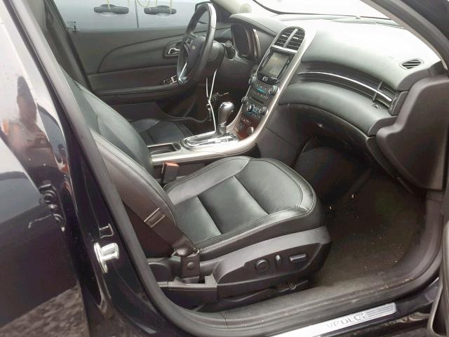 1G11H5SA8DF263607 - 2013 CHEVROLET MALIBU LTZ შავი ფოტო 5