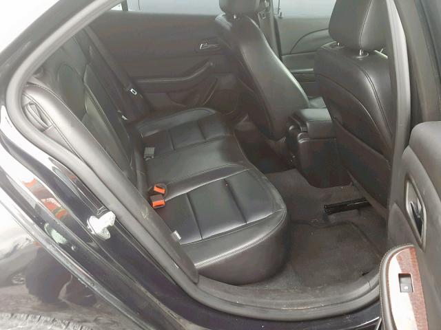 1G11H5SA8DF263607 - 2013 CHEVROLET MALIBU LTZ შავი ფოტო 6