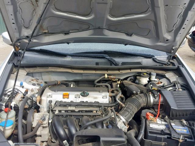 1HGCP25438A125551 - 2008 HONDA ACCORD LXP SILVER photo 7