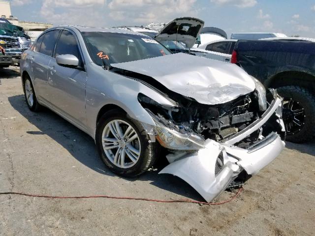 JN1DV6AP3BM600513 - 2011 INFINITI G25 BASE SILVER photo 1