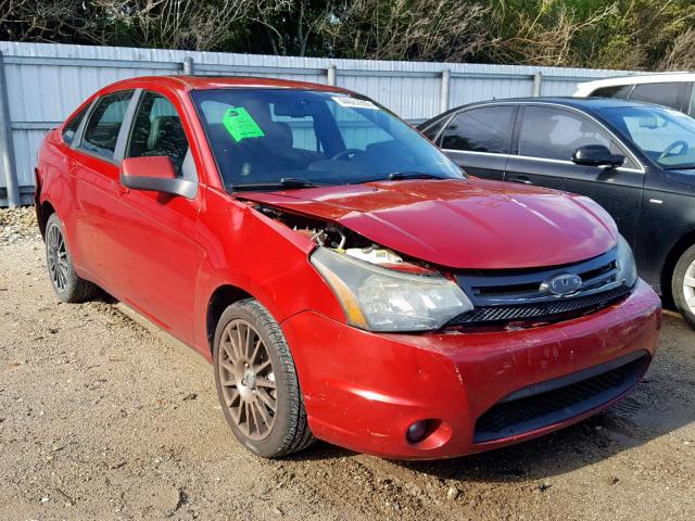 1FAHP3GN6AW239476 - 2010 FORD FOCUS SES RED photo 1