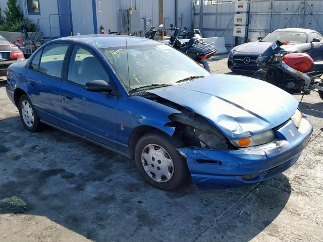 1G8ZH52852Z244283 - 2002 SATURN SL1 BLUE photo 1