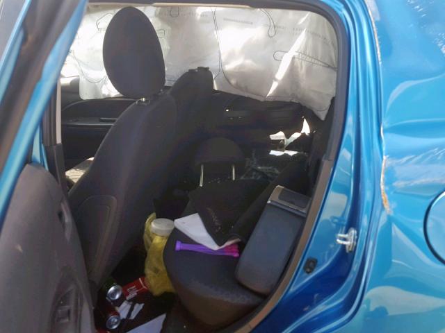 ML32A3HJ0FH036255 - 2015 MITSUBISHI MIRAGE DE BLUE photo 6