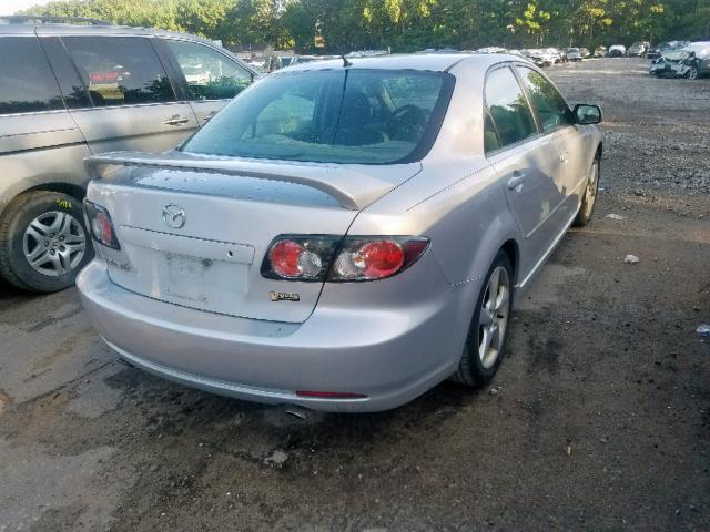 1YVHP80C975M50339 - 2007 MAZDA 6 I SILVER photo 4