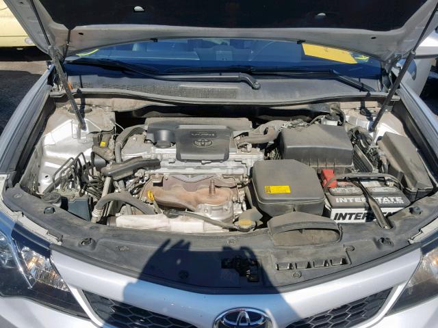4T1BF1FK1CU134546 - 2012 TOYOTA CAMRY BASE SILVER photo 7