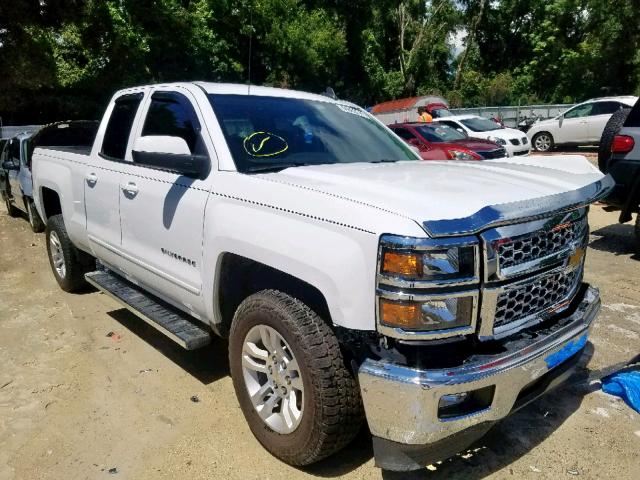 1GCRCREH6FZ212083 - 2015 CHEVROLET SILVERADO WHITE photo 1