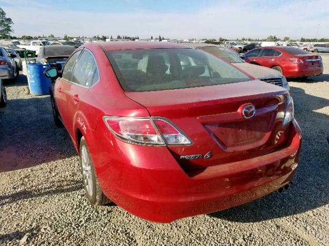 1YVHZ8CH3A5M24957 - 2010 MAZDA 6 I RED photo 3