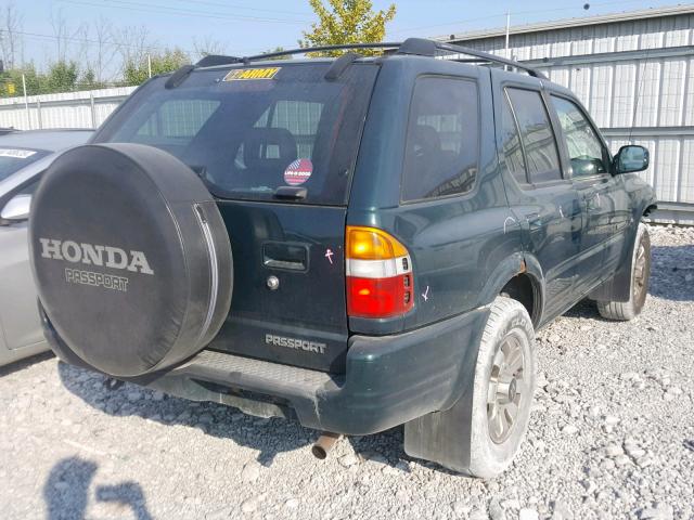 4S6CM58W4W4412739 - 1998 HONDA PASSPORT E 绿色 照片 4