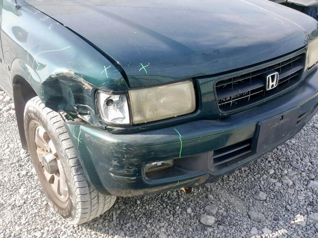 4S6CM58W4W4412739 - 1998 HONDA PASSPORT E 绿色 照片 9