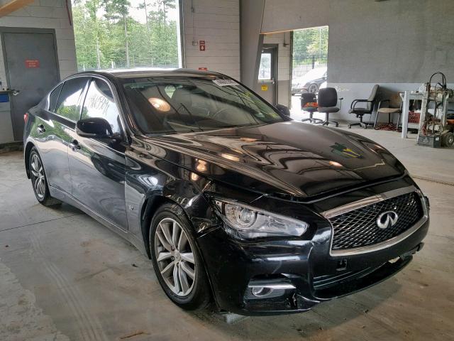 JN1BV7AP7FM330527 - 2015 INFINITI Q50 BASE BLACK photo 1