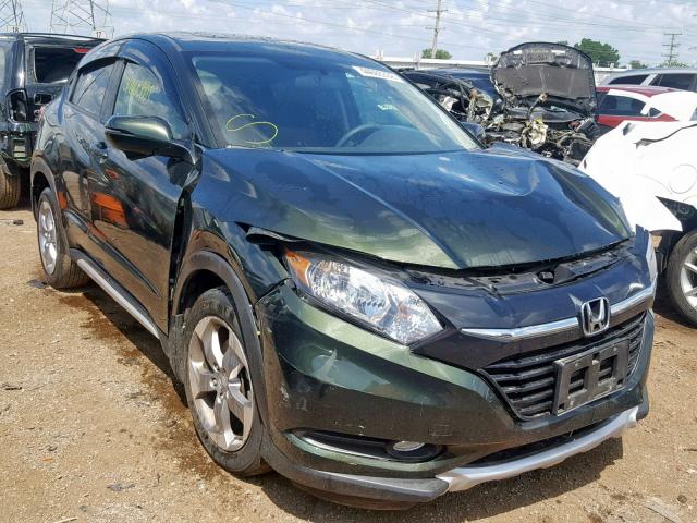 3CZRU6H51HM708422 - 2017 HONDA HR-V EX GREEN photo 1