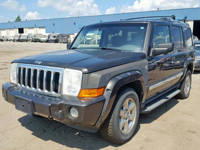 1J8HG58226C141802 - 2006 JEEP COMMANDER GRAY photo 2