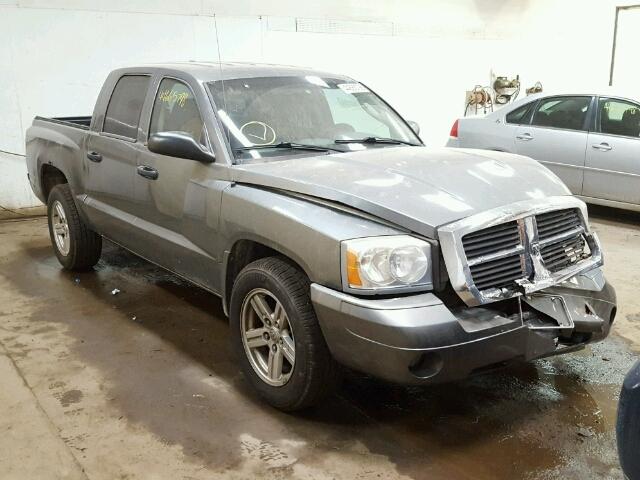 1D7HW28K47S269335 - 2007 DODGE DAKOTA QUA GRAY photo 1