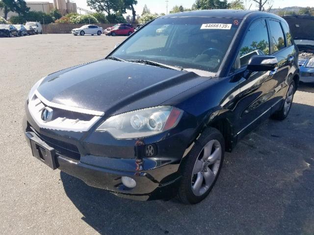 5J8TB18508A019717 - 2008 ACURA RDX TECHNO BLACK photo 2