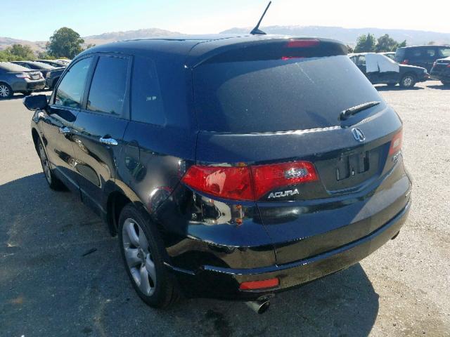 5J8TB18508A019717 - 2008 ACURA RDX TECHNO BLACK photo 3