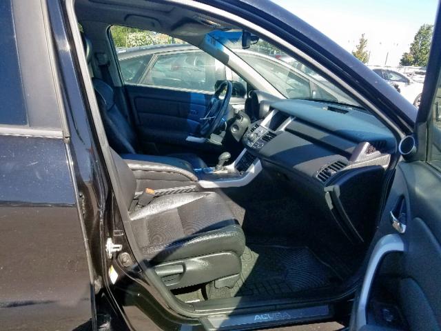 5J8TB18508A019717 - 2008 ACURA RDX TECHNO BLACK photo 5