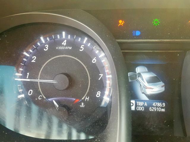 4T1BK1EB9FU153072 - 2015 TOYOTA AVALON XLE BLUE photo 8