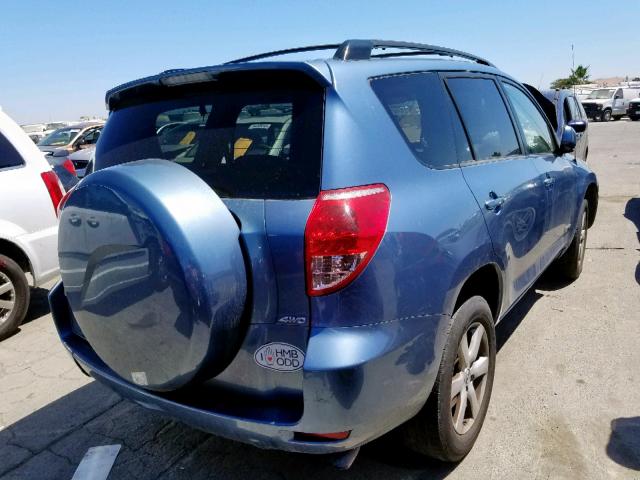 JTMBK34VX85040837 - 2008 TOYOTA RAV4 LIMIT BLUE photo 4