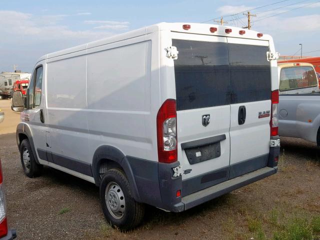 3C6TRVNG2HE522855 - 2017 RAM PROMASTER 白色 照片 3