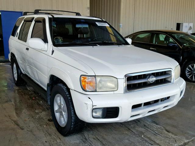 JN8DR07X61W511869 - 2001 NISSAN PATHFINDER WHITE photo 1