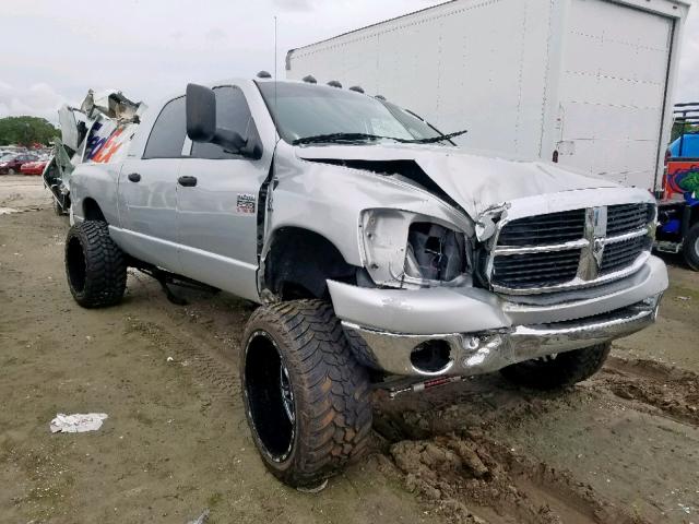 3D7KS29CX7G706173 - 2007 DODGE RAM 2500 SILVER photo 1