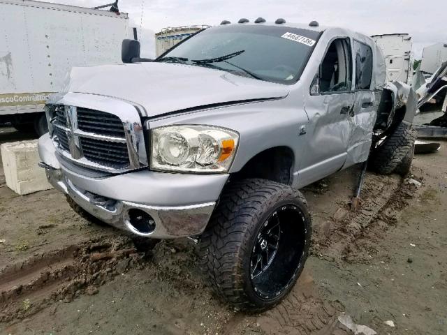 3D7KS29CX7G706173 - 2007 DODGE RAM 2500 SILVER photo 2