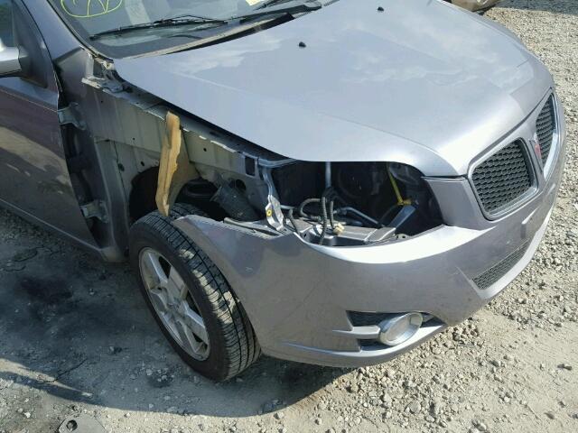 KL2TD66E29B644904 - 2009 PONTIAC G3 GRAY photo 9