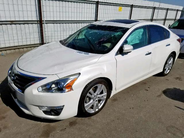 1N4BL3AP5FC176911 - 2015 NISSAN ALTIMA 3.5 WHITE photo 2