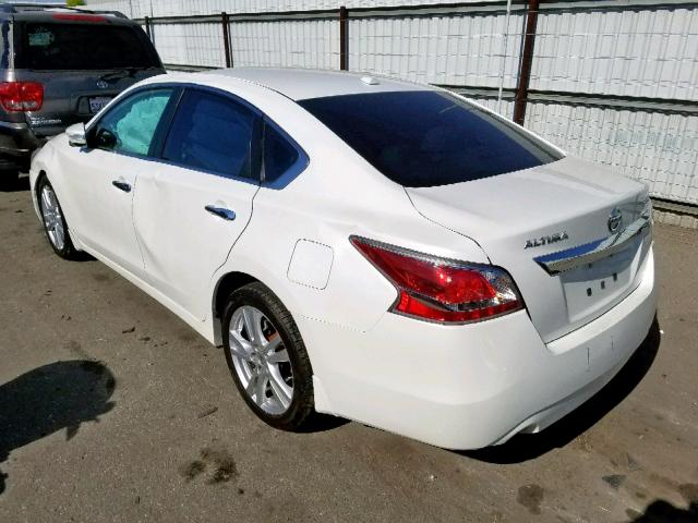 1N4BL3AP5FC176911 - 2015 NISSAN ALTIMA 3.5 WHITE photo 3