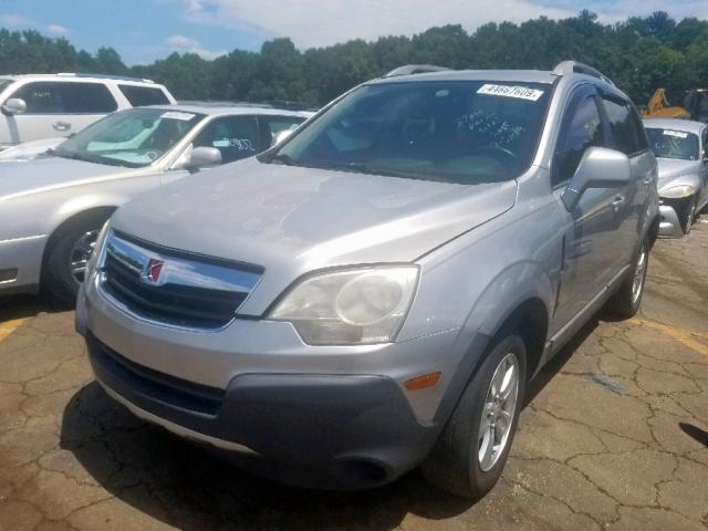 3GSCL33P18S531747 - 2008 SATURN VUE XE SILVER photo 2