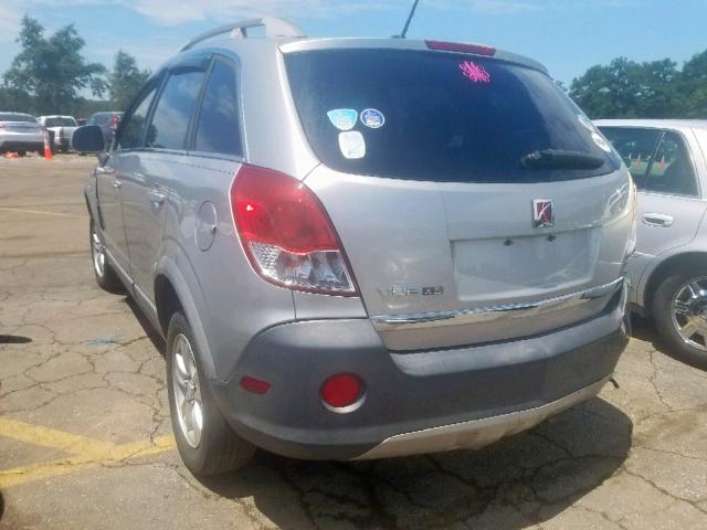 3GSCL33P18S531747 - 2008 SATURN VUE XE SILVER photo 3